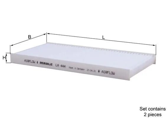 MAHLE LA 444 S Polen Filtresi 971013E060 uygun fiyat hızlı kargo