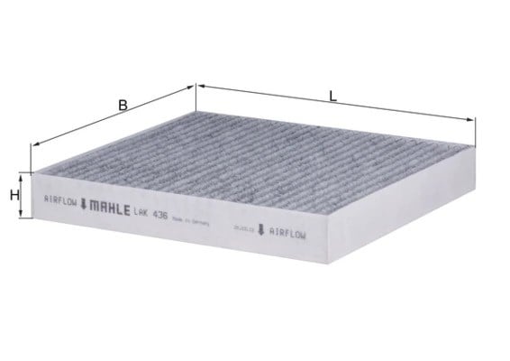 MAHLE LAK 436 Polen Filtresi 52063110 uygun fiyat hızlı kargo