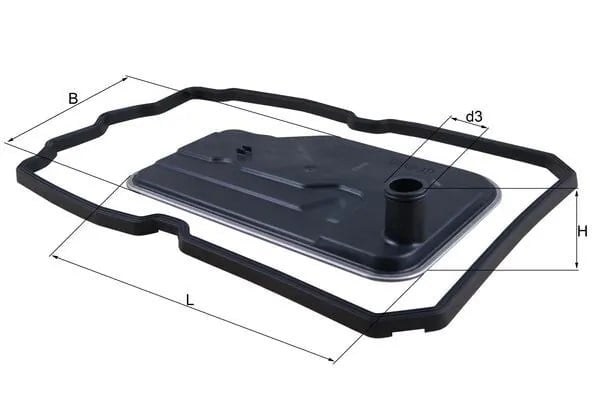 MAHLE HX 124D Şanzıman Filtresi 2202770095 uygun fiyat hızlı kargo