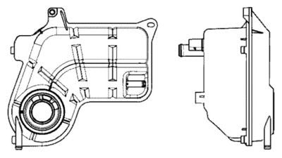 MAHLE CRT26000S Su Deposu 8E0121403E uygun fiyat hızlı kargo
