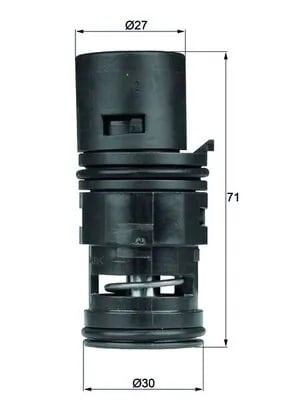 MAHLE TO780 Termostat 1437362 uygun fiyat hızlı kargo