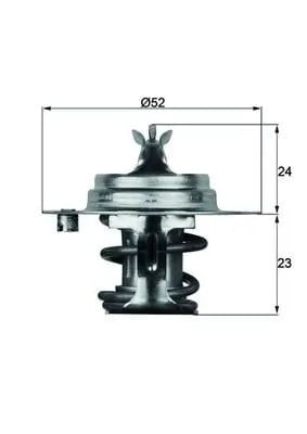 MAHLE TX 7 88D S Termostat 1757074000 uygun fiyat hızlı kargo