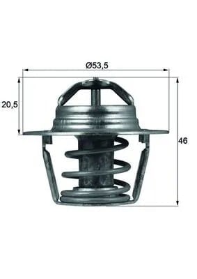 MAHLE TX 91 89D Termostat 00034748772 uygun fiyat hızlı kargo