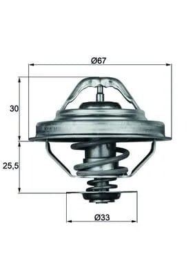 MAHLE TX 28 92D Termostat 11537733803 uygun fiyat hızlı kargo