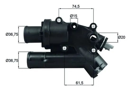 MAHLE TH4683 Termostat 1336Z4 uygun fiyat hızlı kargo