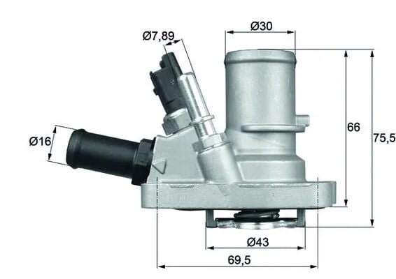 MAHLE TI 144 88 Termostat 0000055194029 uygun fiyat hızlı kargo