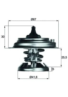 MAHLE TX 29 80D Termostat 0032039875 uygun fiyat hızlı kargo