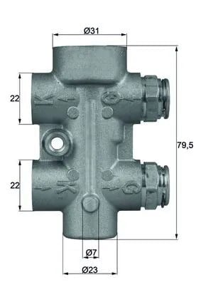 MAHLE TO 8 80 Termostat 1645010065 uygun fiyat hızlı kargo
