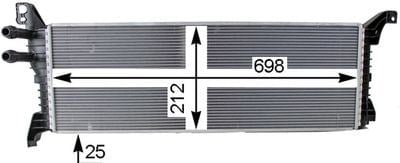 MAHLE CIR 9 000P Turbo Radyatörü İntercooler 7E0121212A uygun fiyat hızlı kargo