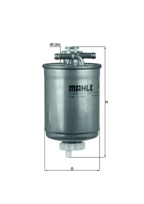 MAHLE KL103 Yakıt Filtresi 6K0127401G uygun fiyat hızlı kargo