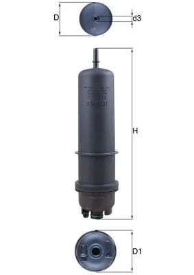 MAHLE KL8727 Yakıt Filtresi 13328582008 uygun fiyat hızlı kargo