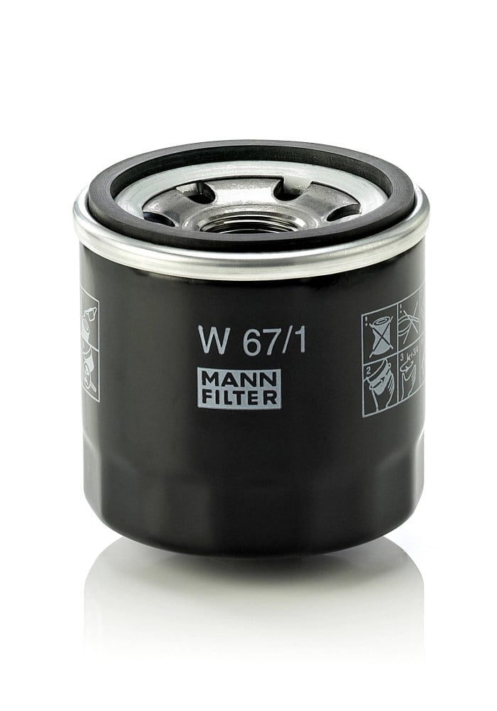 MANN W 67 1 Yağ Filtresi 0B63114302 uygun fiyat hızlı kargo
