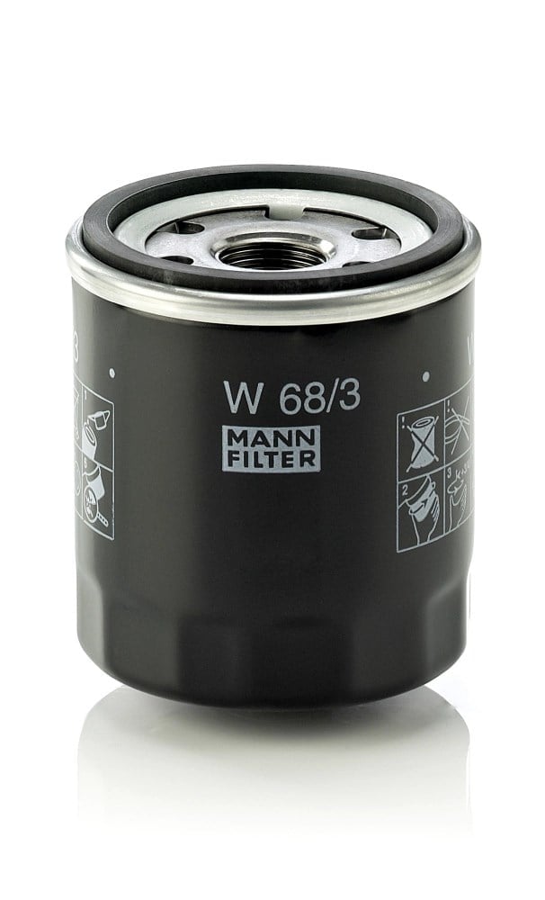 MANN W 68 3 Yağ Filtresi 0075221627 uygun fiyat hızlı kargo