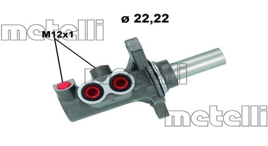 METELLI 05 1268 Ana Fren Merkezi 460117392R uygun fiyat hızlı kargo