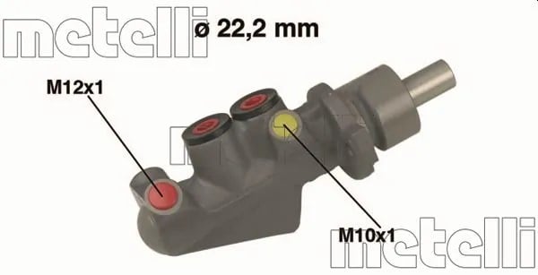 METELLI 05 0478 Ana Fren Merkezi 46010 00QAM uygun fiyat hızlı kargo