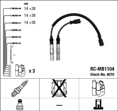 NGK 4070 Buji Kablosu XXX uygun fiyat hızlı kargo