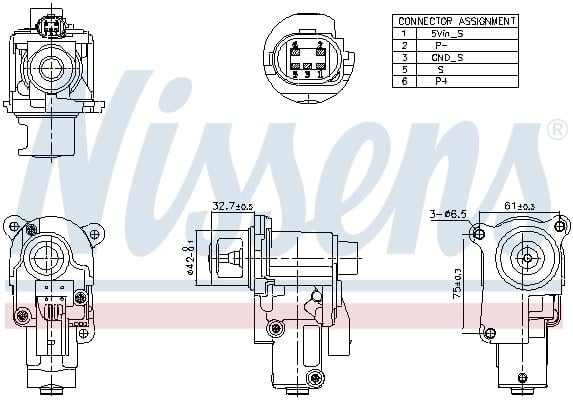 NISSENS 98174 EGR Valfi 03G131502 uygun fiyat hızlı kargo