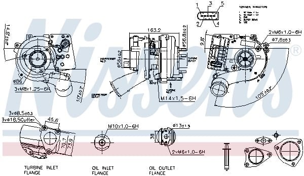 NISSENS 93534 Turbo 059145722J uygun fiyat hızlı kargo
