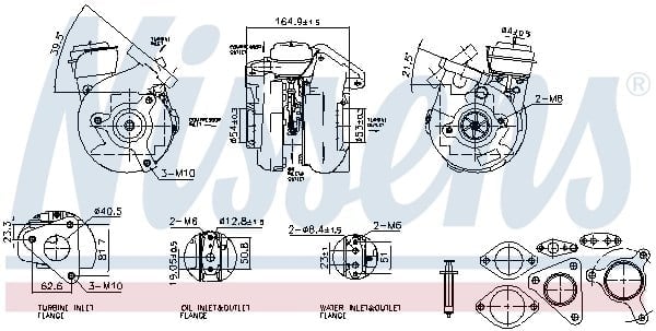 NISSENS 93779 Turbo 14411EB300 uygun fiyat hızlı kargo