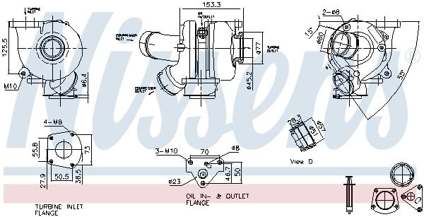 NISSENS 93729 Turbo 070145701J uygun fiyat hızlı kargo