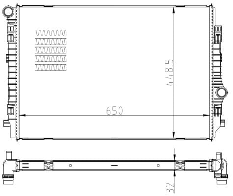 NRF 550081 Su Radyatörü 5Q0121251CN uygun fiyat hızlı kargo