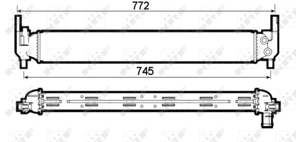 NRF 53126 Su Radyatörü 6R0145805H uygun fiyat hızlı kargo