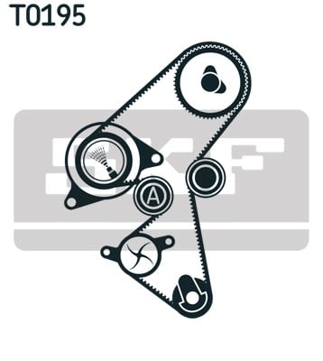 SKF VKMA03141 Triger Seti 0816 F7 uygun fiyat hızlı kargo