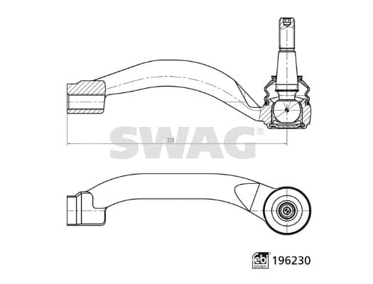 SWAG 33 11 2067 Rot Başı T2H21416 uygun fiyat hızlı kargo