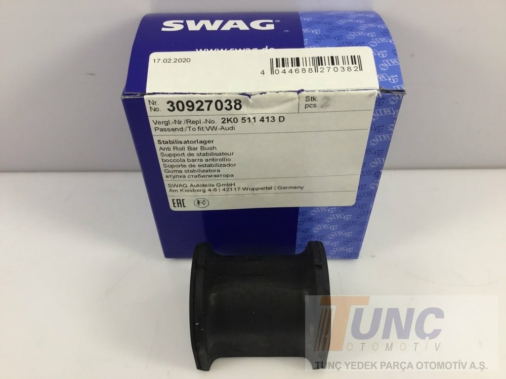 SWAG 30 92 7038 Viraj Demir Lastiği 2K0511413D uygun fiyat hızlı kargo