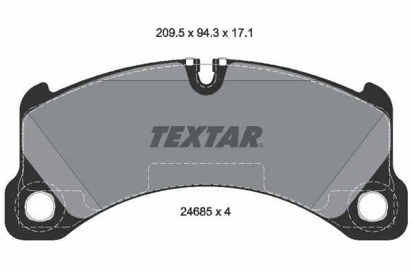 TEXTAR 2468501 Fren Balatası 7P5698151 uygun fiyat hızlı kargo