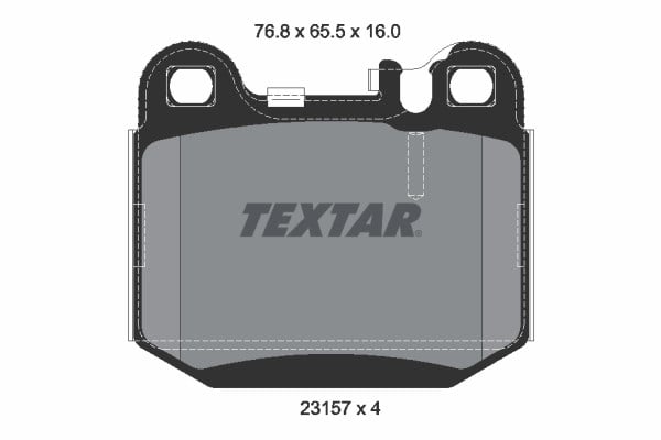TEXTAR 2315702 Fren Balatası 1634200720 uygun fiyat hızlı kargo