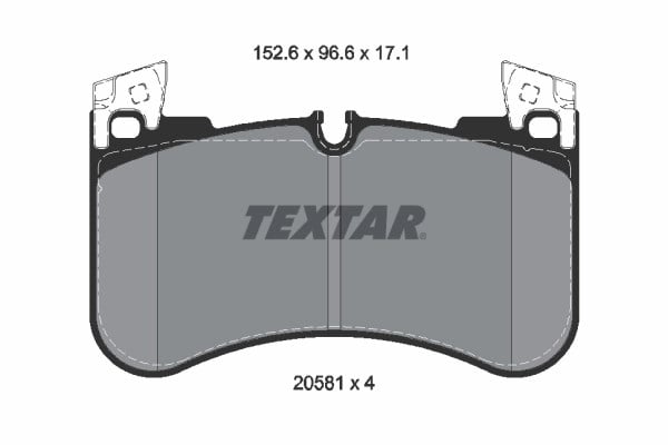 TEXTAR 2058101 Fren Balatası LR110084 uygun fiyat hızlı kargo