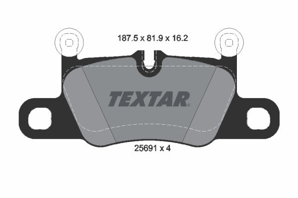 TEXTAR 2569101 Fren Balatası 99135294902 uygun fiyat hızlı kargo