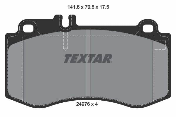 TEXTAR 2497601 Fren Balatası 0054207720 uygun fiyat hızlı kargo