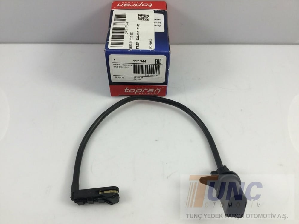 TOPRAN 117 344 Fren Balata Uyarı Fişi 8W0615121H uygun fiyat hızlı kargo