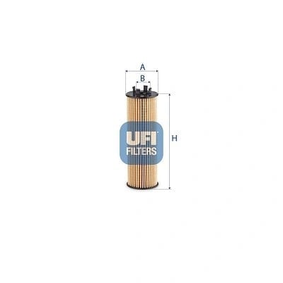UFI 25 EVO 00 Yağ Filtresi 05L115562A uygun fiyat hızlı kargo