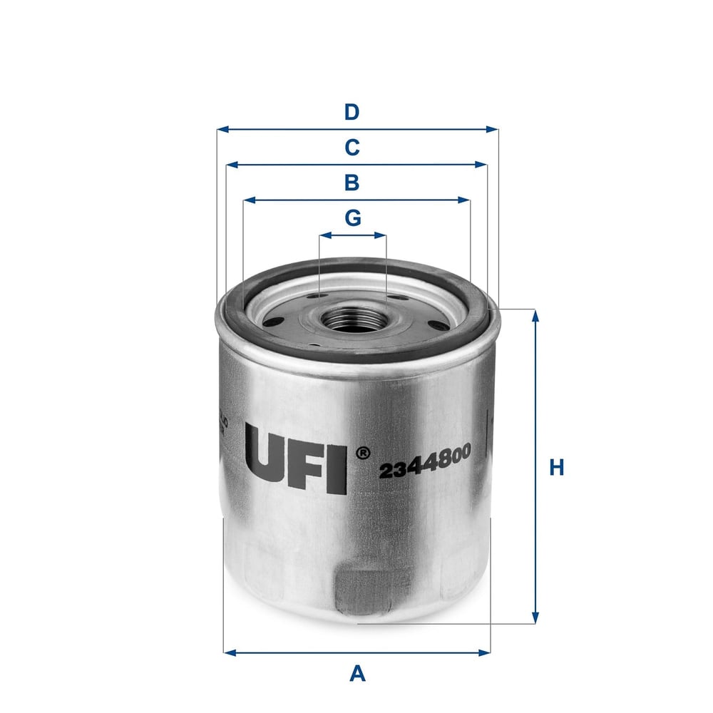 UFI 23 448 00 Yağ Filtresi 46805830 uygun fiyat hızlı kargo