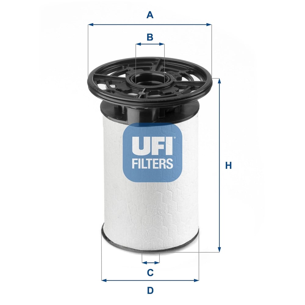UFI 26 076 00 Yakıt Filtresi 77368593 uygun fiyat hızlı kargo
