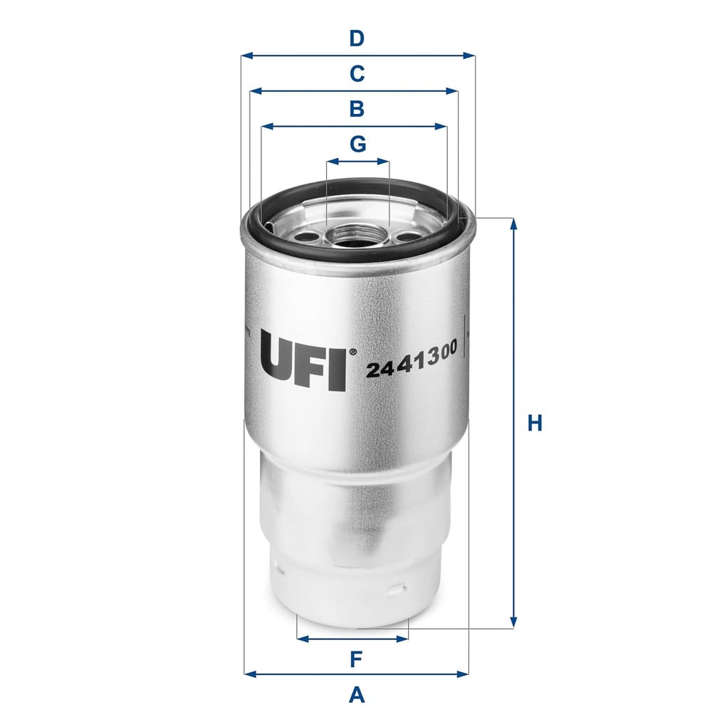 UFI 24 413 00 Yakıt Filtresi 23390 33010 uygun fiyat hızlı kargo