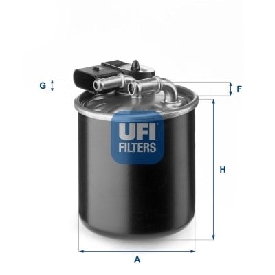 UFI 24 150 00 Yakıt Filtresi 6510900852 uygun fiyat hızlı kargo