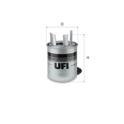 UFI 24 095 06 Yakıt Filtresi 164A0 4BD0C uygun fiyat hızlı kargo