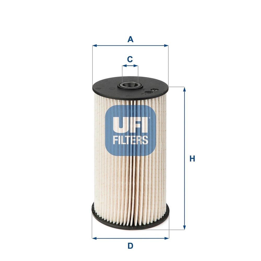 UFI 26 007 00 Yakıt Filtresi 3C0127434 uygun fiyat hızlı kargo
