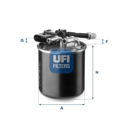 UFI 24 151 00 Yakıt Filtresi 16400 HG00B uygun fiyat hızlı kargo