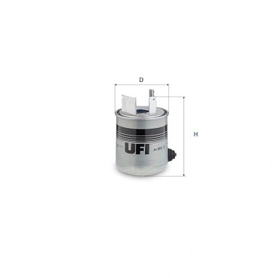UFI 2409507 Yakıt Filtresi 164004395R uygun fiyat hızlı kargo