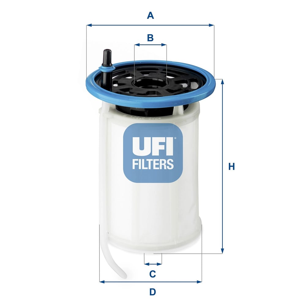 UFI 2607900 Yakıt Filtresi 77367623 uygun fiyat hızlı kargo