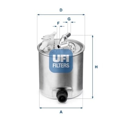 UFI 55 392 00 Yakıt Filtresi 15410 84A51 uygun fiyat hızlı kargo
