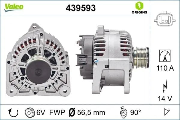 VALEO 439593 Alternatör 231008578R uygun fiyat hızlı kargo