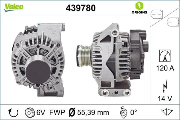 VALEO 439780 Alternatör 51880173 uygun fiyat hızlı kargo