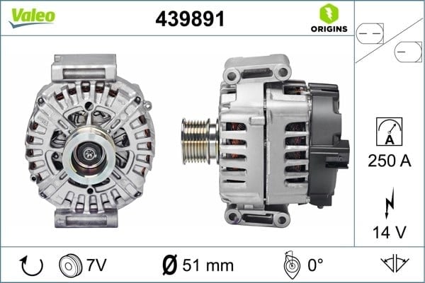 VALEO 439891 Alternatör 0009060903 uygun fiyat hızlı kargo