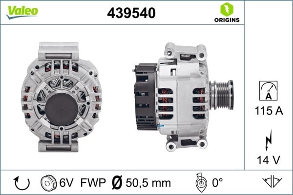 VALEO 439540 Alternatör 0101549602 uygun fiyat hızlı kargo